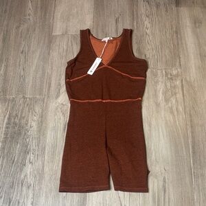 Sundry Orange jumpsuit super soft! Size small, good stretch.